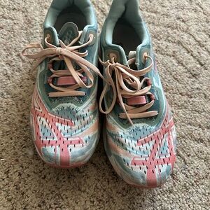 Asics Women's Athletic Shoes - Pink and Blue